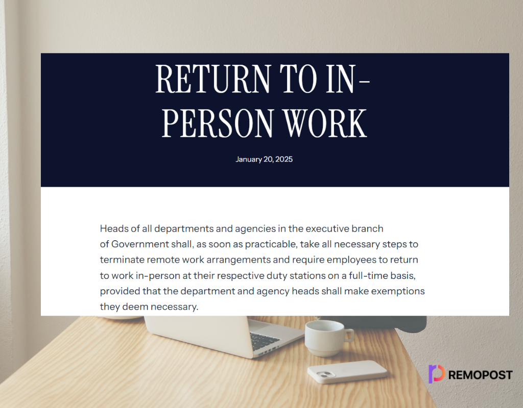 Trump return to in person work what does it mean for freelancers? Trump return to work executive order